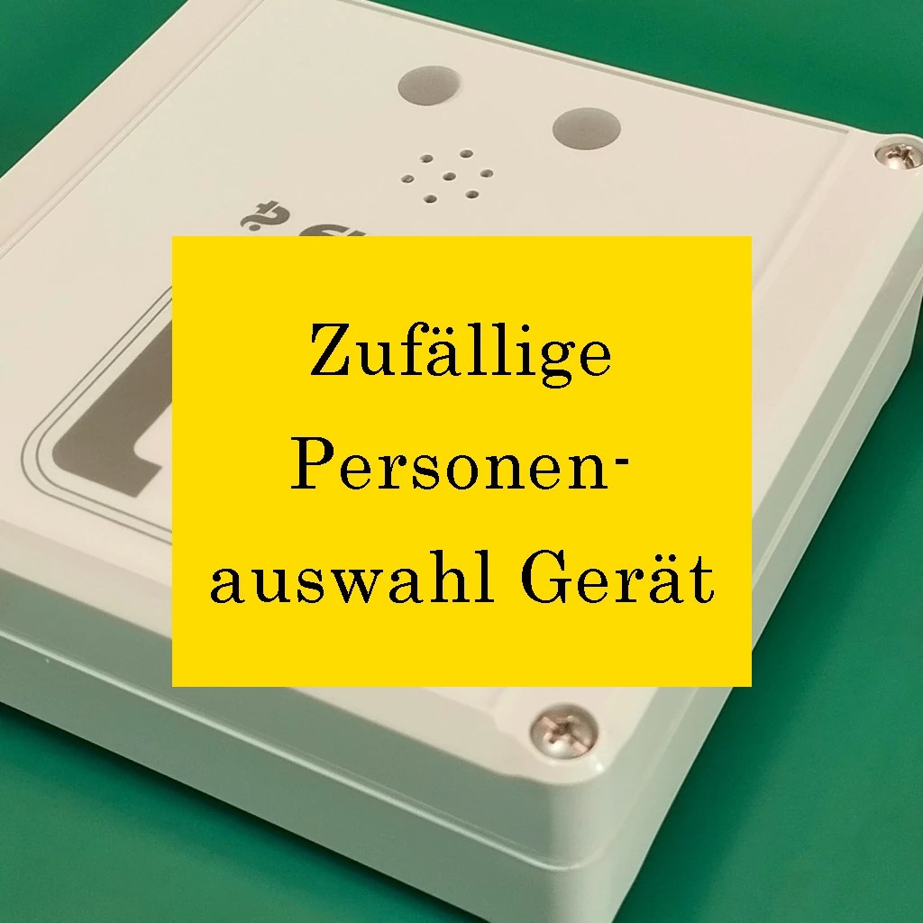 Zufällige Personenauswahl Gerät