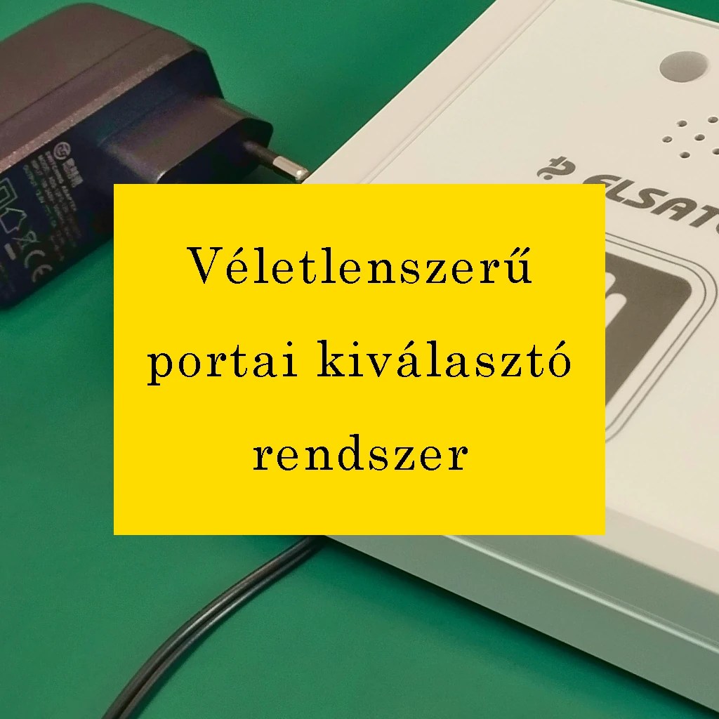 véletlen portai személykiválasztó rendszer
